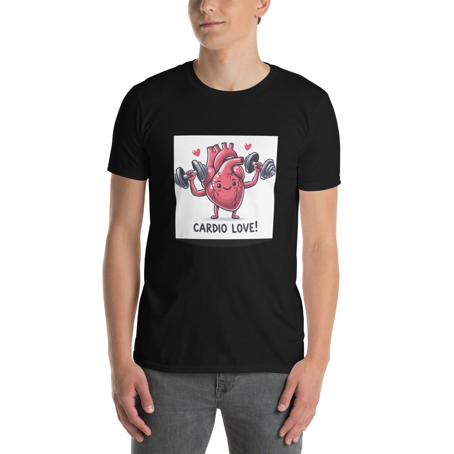 Fit Heart Short-Sleeve Unisex T-Shirt